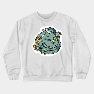 Triceratops, best Dino ever! Crewneck Sweatshirt